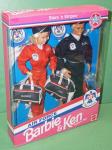 Mattel - Barbie - Stars 'n Stripes - Air Force - Thunderbirds - Barbie & Ken Deluxe Set - Caucasian